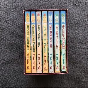 Vintage The Days of Laura Ingalls Wilder Books 1-8 T. L. Tedrow Boxed Set 1992